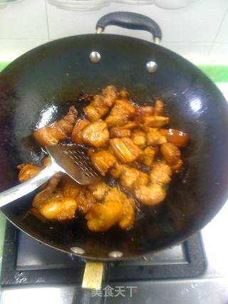 美味香浓红烧肉的做法步骤:7
