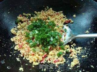 豆渣的美味吃法——鸡蛋炒豆渣的做法步骤:10