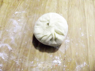 豆沙花环面包的做法步骤:6