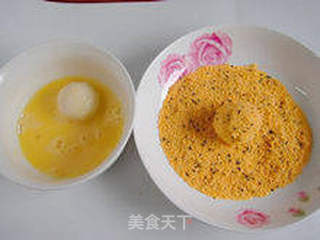 【酥皮龙珠】---- 废弃豆渣秘制独家美味的做法步骤:17