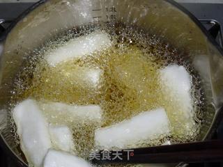 鱿鱼炒年糕的做法步骤：3