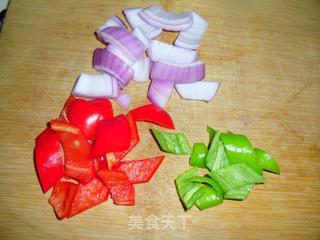 鱿鱼炒年糕的做法步骤：4