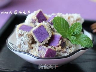 酥炸紫山药的做法步骤:8