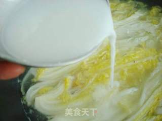栗子扒娃娃菜的做法步骤:10