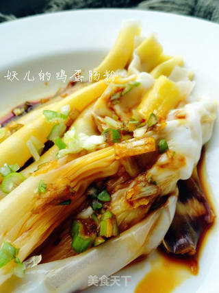 美味的回忆——鸡蛋肠粉的做法步骤:7