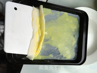 美味的回忆——鸡蛋肠粉的做法步骤:6