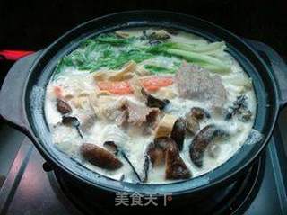 豆浆蔬菜锅的做法步骤:9