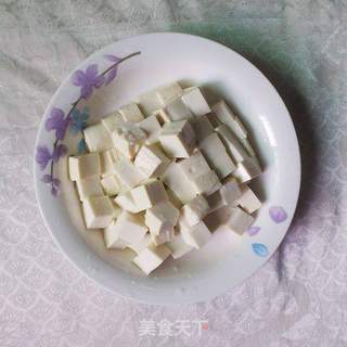 豌豆烩豆腐的做法步骤：2