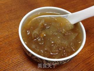 红枣桂圆银耳羹的做法步骤:12