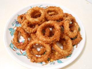 休闲西餐小吃——炸鱿鱼圈的做法步骤:6