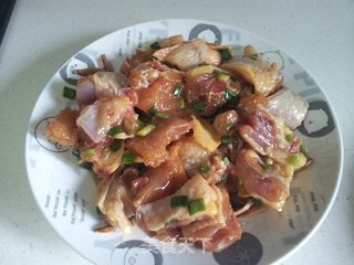 黄花菜蒸滑鸡的做法步骤:5
