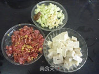 肉末豆腐的做法步骤:2