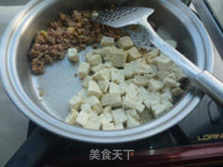 肉末豆腐的做法步骤:6