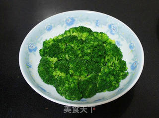 西兰花两吃之---【蒜香西兰花】的做法步骤:5