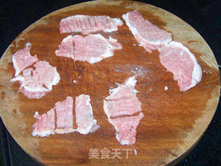 西兰花两吃之---【兰花梗炒肉】的做法步骤:2