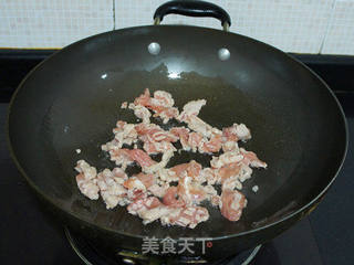 西兰花两吃之---【兰花梗炒肉】的做法步骤:6