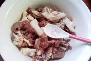 木瓜炒肉片的做法步骤:2