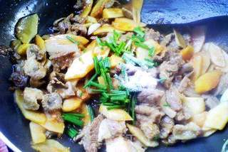 木瓜炒肉片的做法步骤:9
