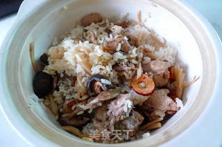 鹧鸪煲仔饭的做法步骤:5