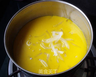 南瓜玉米杏仁豆腐的做法步骤:9