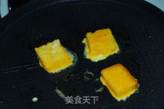 鱼籽鸡蛋煎吐司的做法步骤:4