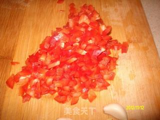 双椒肉末的做法步骤:4