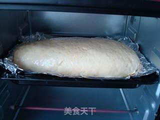 牛奶葡萄干面包的做法步骤:15