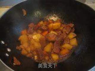 土豆炖牛肉的做法步骤:13