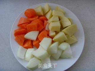浓香四溢---椰汁咖喱牛肉的做法步骤:4