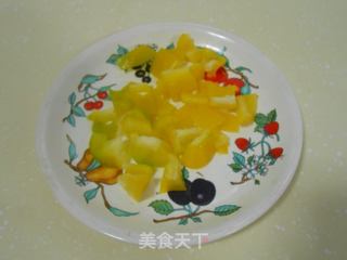 披萨系类之——黑椒蟹棒披萨的做法步骤:6