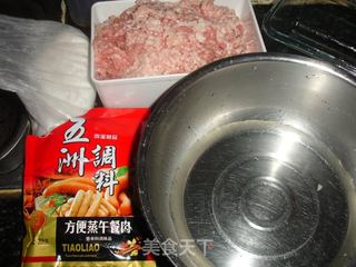 自制午餐肉的做法步骤：1