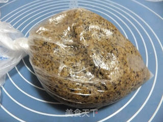 黑豆渣芝麻饼干的做法步骤:8