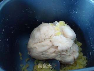 哈密瓜脯吐司的做法步骤:9