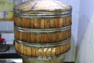 双色开花馒头的做法步骤:9