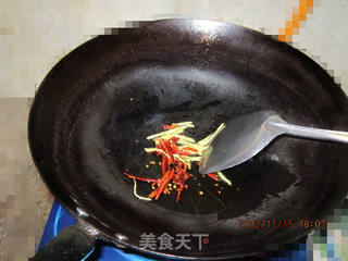 爆双丝的做法步骤:6