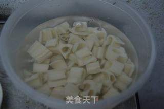 鱼香杏鲍菇藕丁的做法步骤:3