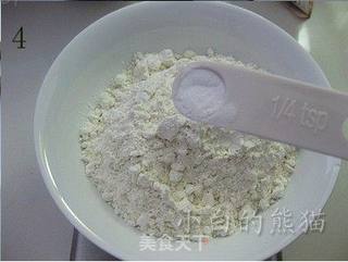 一口酥(桃酥)的做法步骤:4