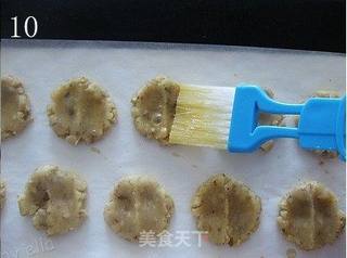一口酥(桃酥)的做法步骤:10