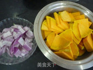豆浆南瓜汤的做法步骤:3