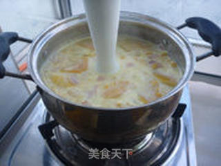 豆浆南瓜汤的做法步骤:16