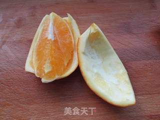 橙子皮凉拌青萝卜丝的做法步骤:2