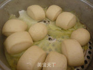 豆浆刀切馒头的做法步骤:10