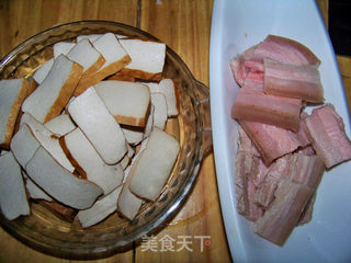 心蓝手制私房菜【香干回锅肉】——肉食动物不能错过的致命诱惑的做法步骤:3