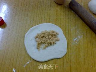中种法:千岛酱肉松包的做法步骤:9