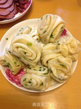 香葱花卷的做法步骤:8