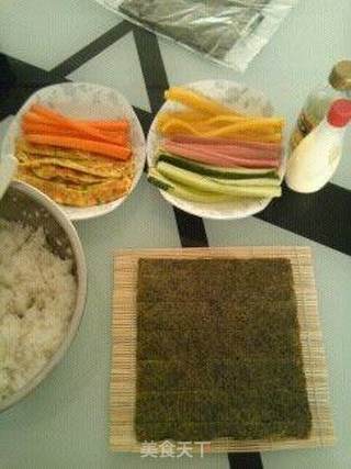 紫菜包饭~的做法步骤:11