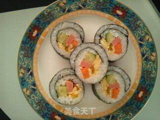 紫菜包饭~的做法步骤:16