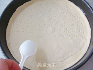 蔬菜香肠披萨的做法步骤:5