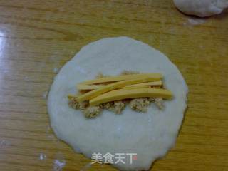 肉松芝士排包的做法步骤:7