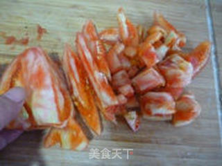 豆浆年糕捞的做法步骤:2